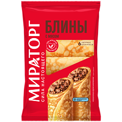 «МИРАТОРГ» блины с мясом